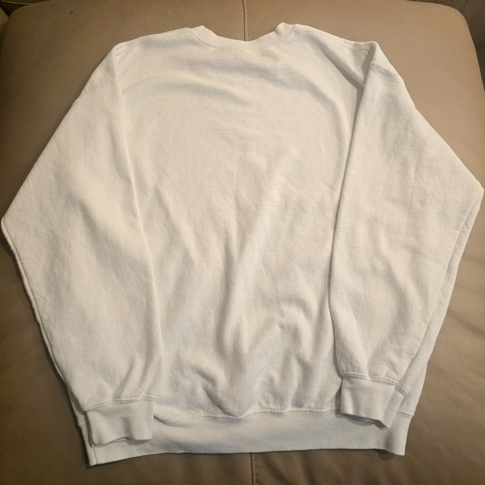 Women's 'Taylor's Version' Taylor Swift White Crewneck Sweater Size Medium - Picture 5 of 6